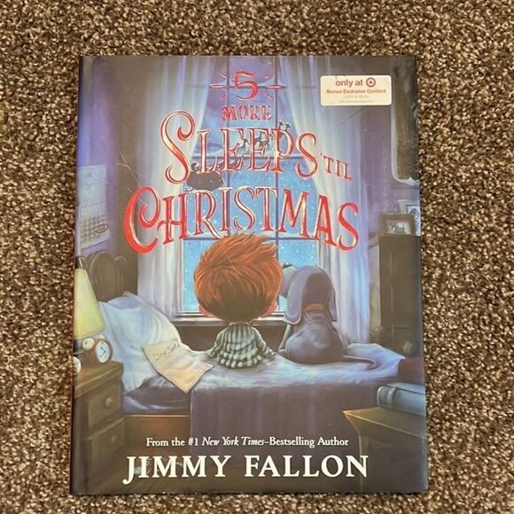 Jimmy Fallon Christmas book for kids (Hardcover) NEW - Picture 1 of 8
